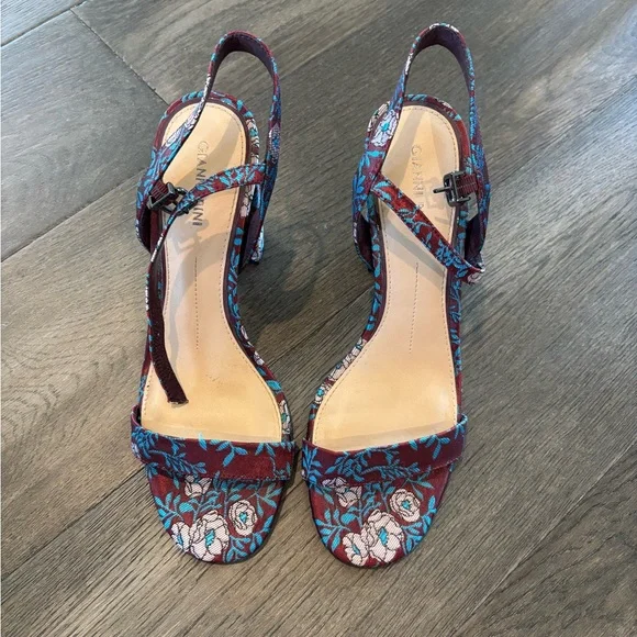 Gianni Bini Floral block heel - Picture 3 of 4